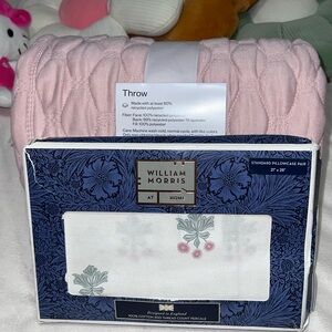 Standard pillow case Throw Bundle